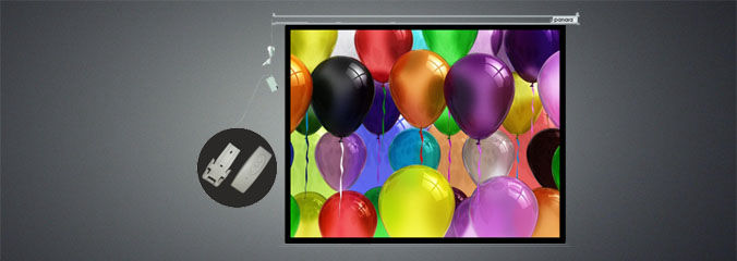 Projection Screen - Motorized