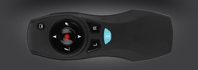 Wireless USB Laser Presenter With AIR Mouse Remote Clicker - P07